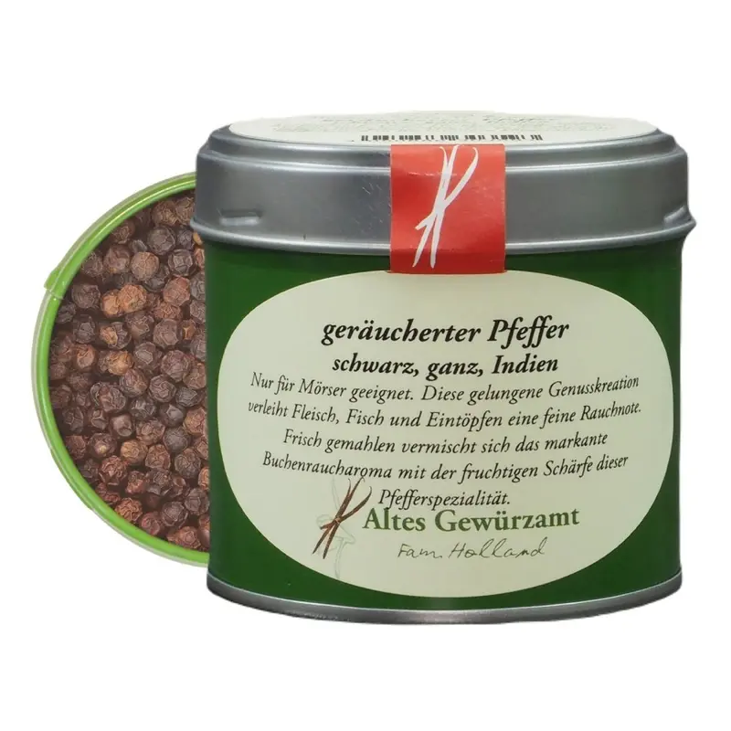geräucherter schwarzer Pfeffer