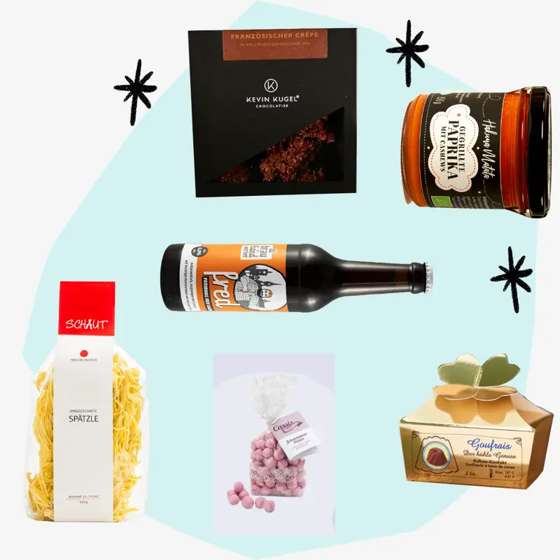 Geschenkbox Baden-Württemberg – Regional. Lecker. Handgemacht.