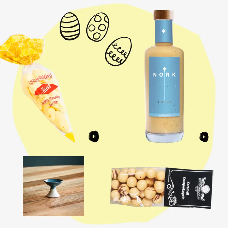 Geschenkbox Eierlikör - For the Lovers