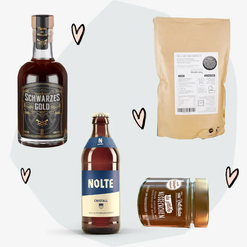 Geschenkbox Köln - Kölner Leckereien & Schnaps