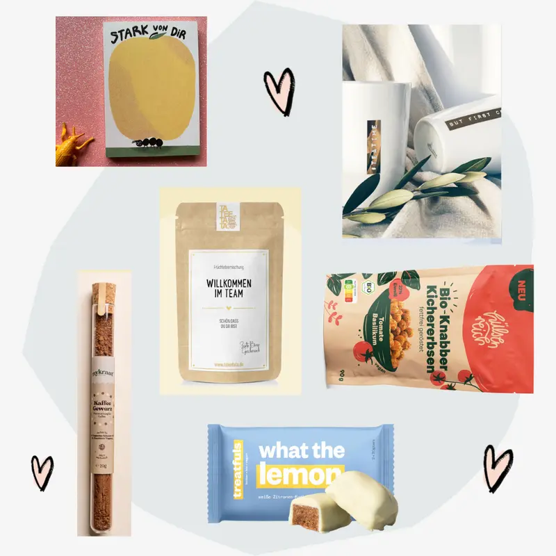 Geschenkbox Onboarding – Willkommen im Team!