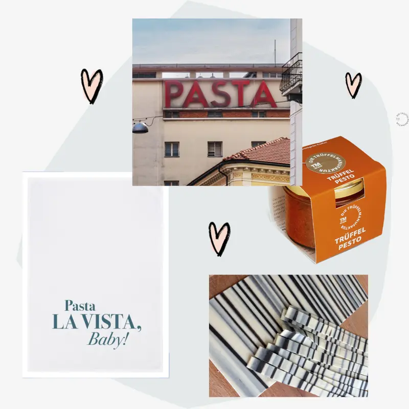 Geschenkbox Pasta – Stilecht, lecker, liebevoll