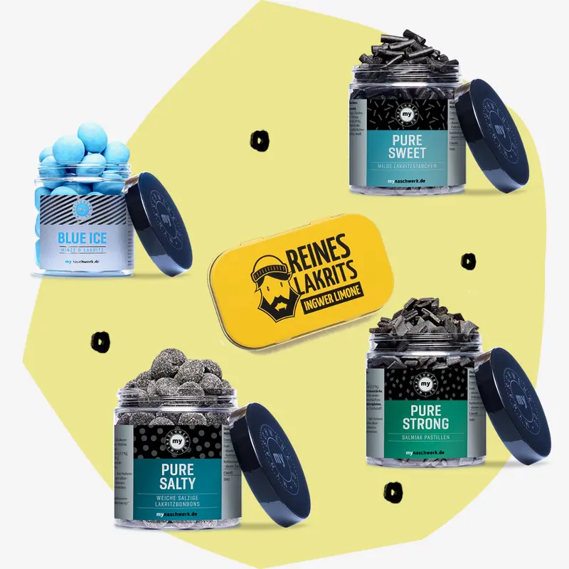 Geschenkbox veganes Lakritz