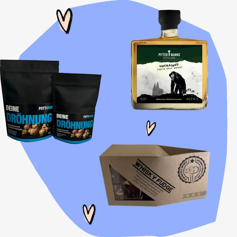 Geschenkbox Whisky - Whiskey & Leckereien