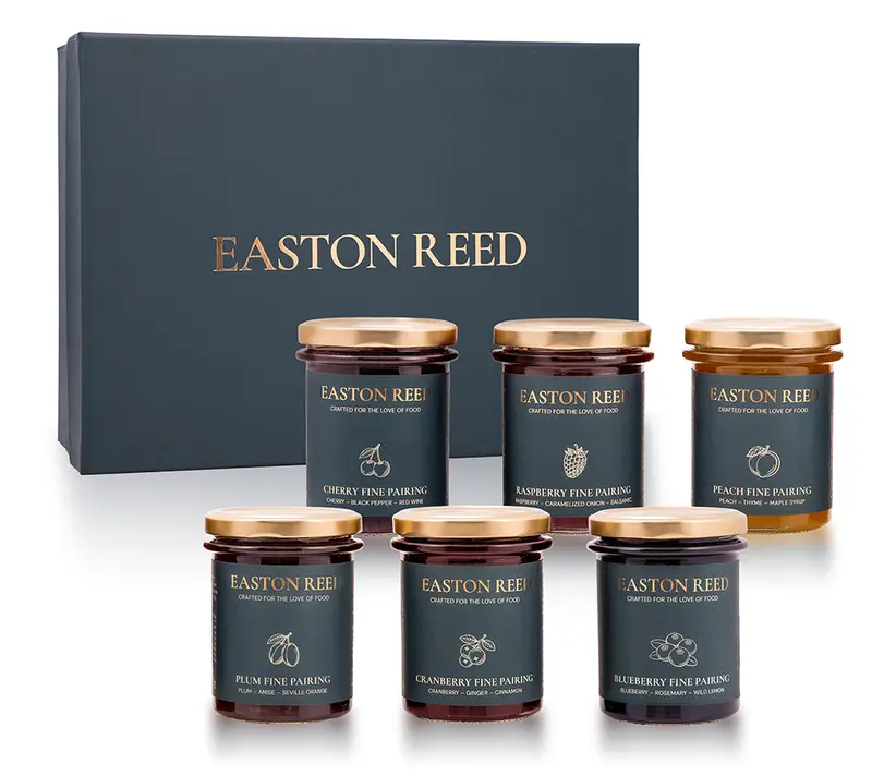 Geschenkset für Käseliebhaber - 6 Fine Pairings von Easton Reed