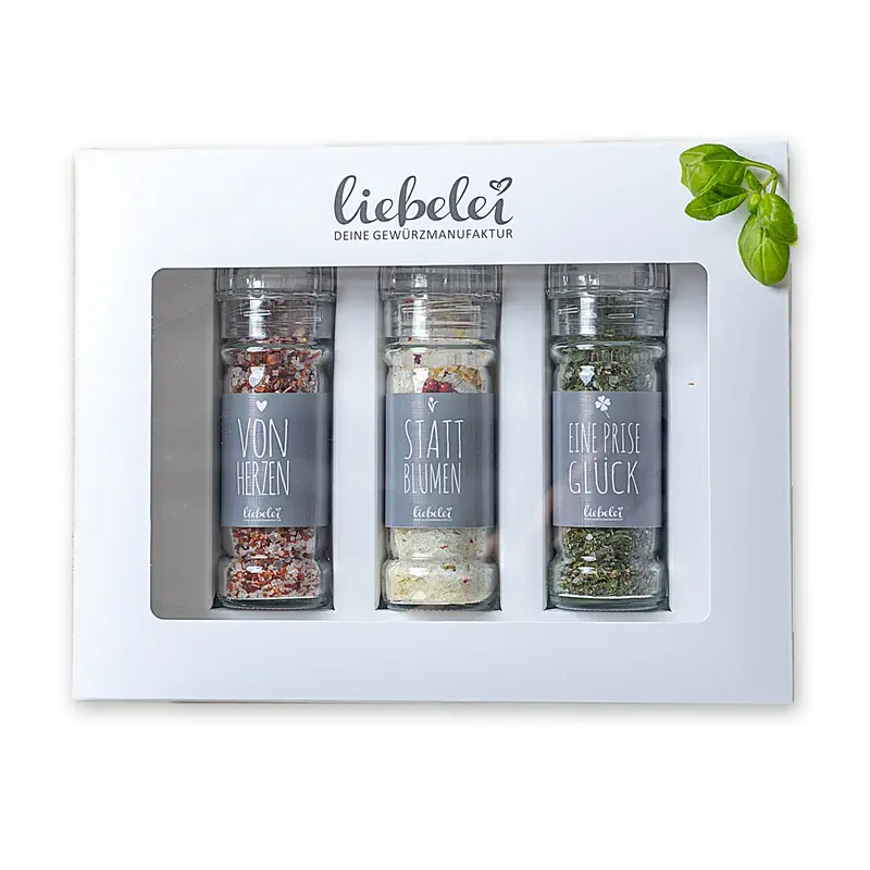 Geschenkset - Statt Blumen