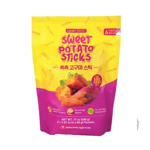 getrockneter Süßkartoffel-Snack 80g x 6