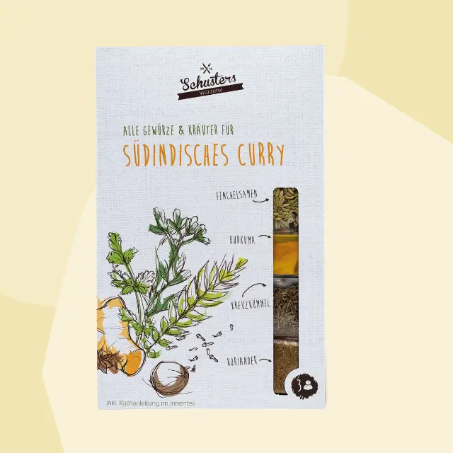 Gewürzset - Südindisches Curry