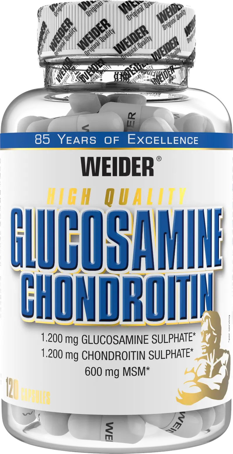 Glucosamine + Chondroitin Plus MSM (120 Kapseln)
