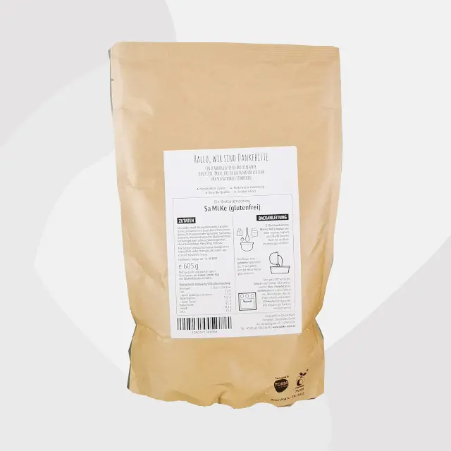 Glutenfreie Backmischung Körnerbrot "Sa Mi Ke"