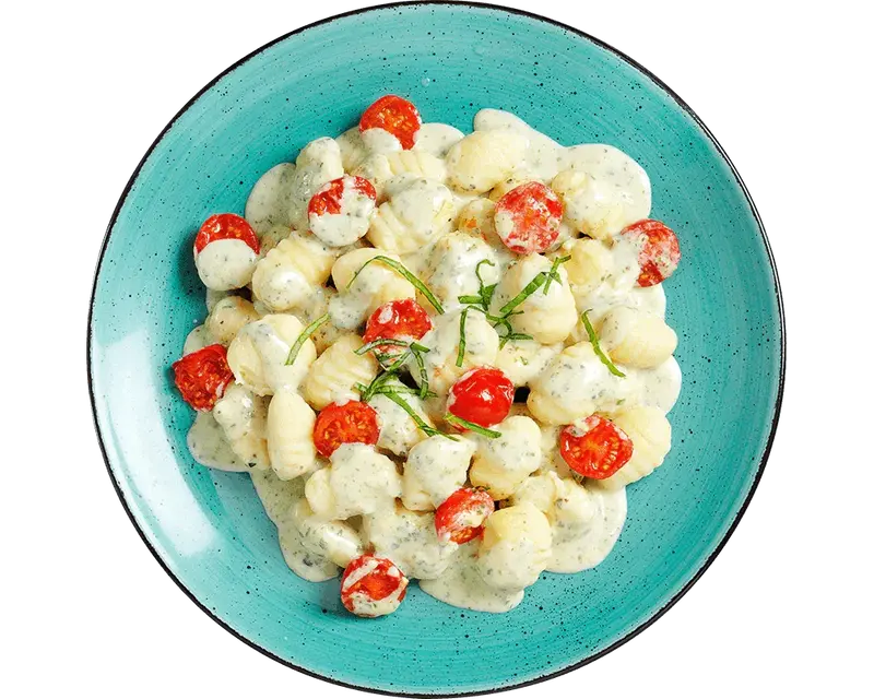 Gnocchi à la caprese