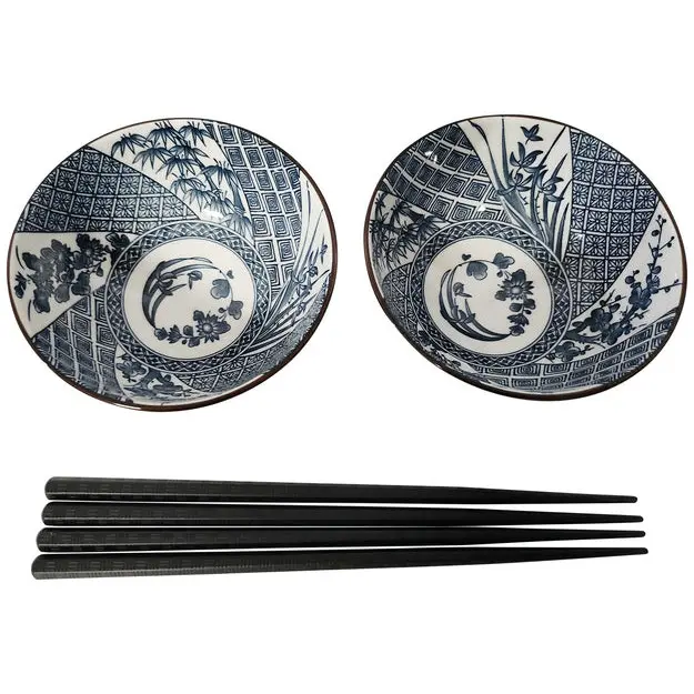 Golden Turtle Japanische Ramen-Schale Geschenkbox