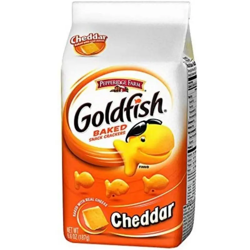 Goldfish Cheddar Cracker, Käsecracker mit 187g