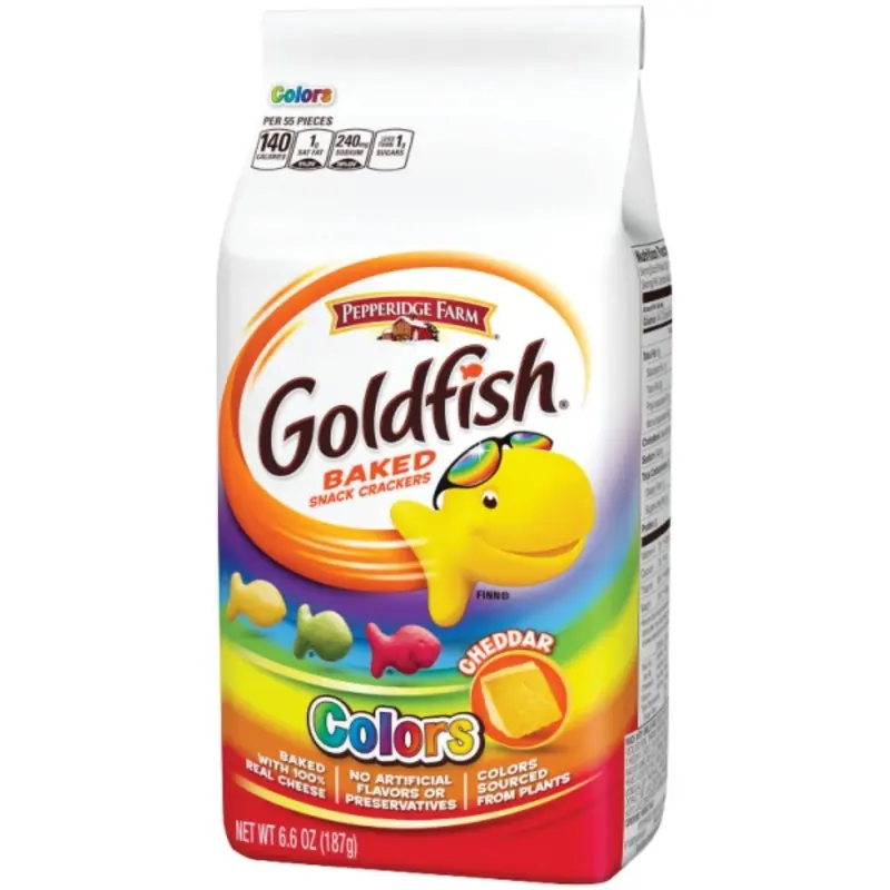 Goldfish Color, bunte Käsecracker aus 187g