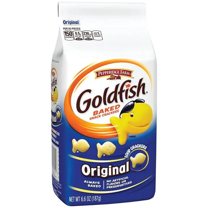 Goldfish Crackers Original, Packung mit 187g Käse-Crackern