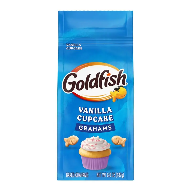 Goldfish Vanilla Cupcake, Kekse mit Vanille-Cupcake-Geschmack, 187g
