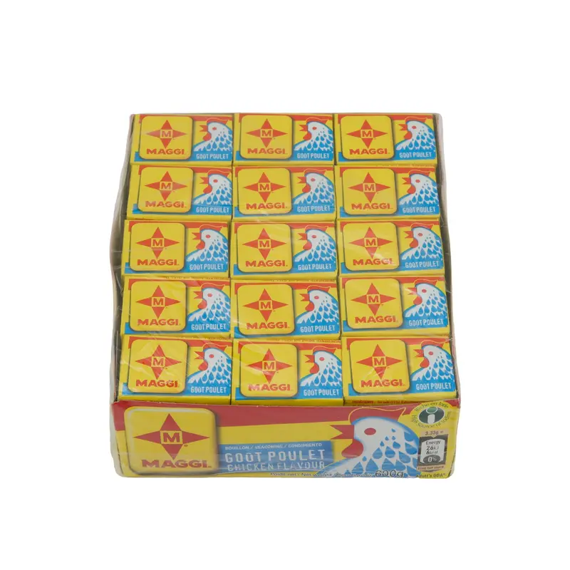 Goût Poulet Maggi | Würze | Hühnerbrühwürfel | 600 g (60 Würfel)