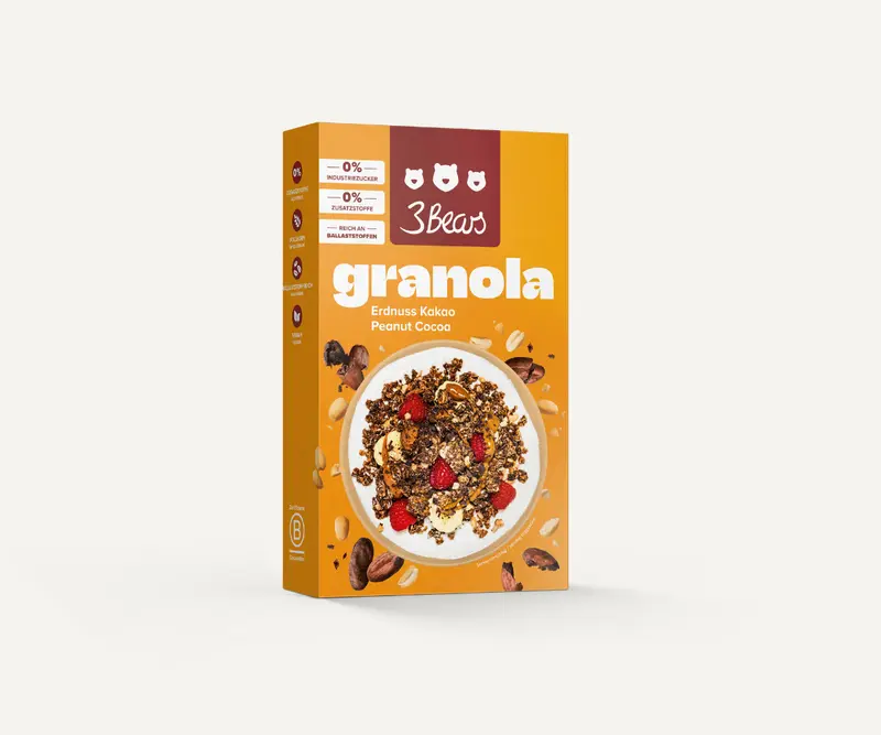 Granola – Erdnuss Kakao
