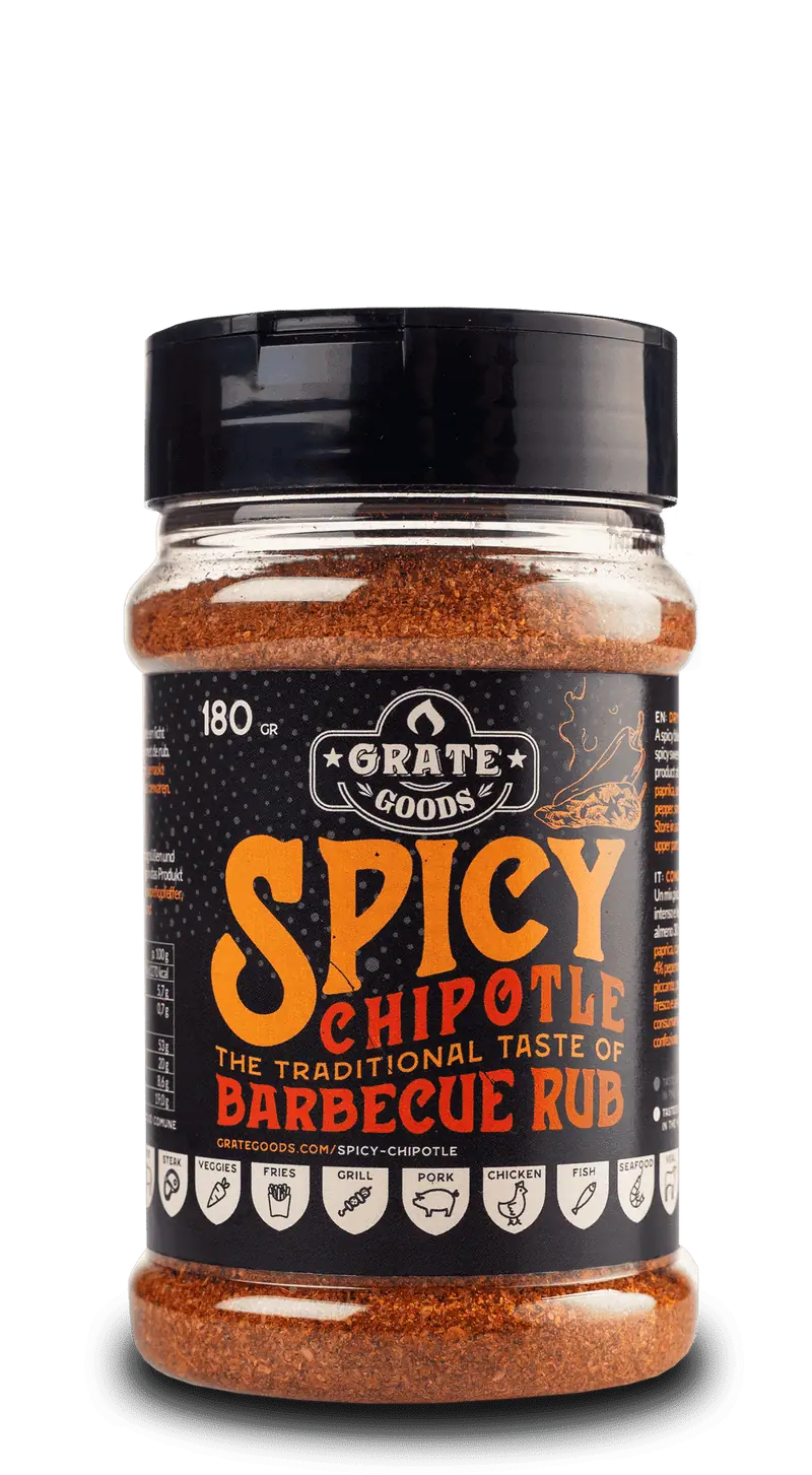 GRATE GOODS - Barbecue Rub "Spicy Chipotle" (180 g)