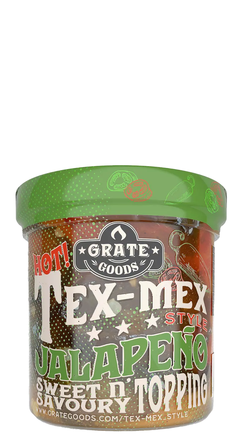 GRATE GOODS - Topping "TEX-MEX Style Jalapeno" (120 ml)