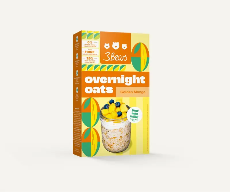 GRATIS Overnight Oats – Goldene Mango