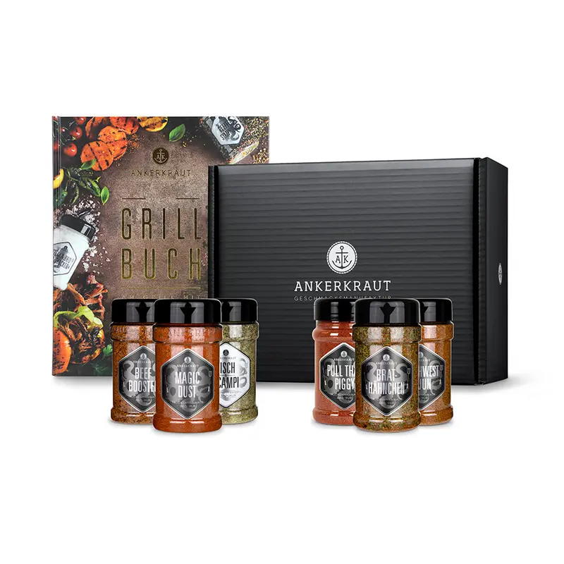 Grillbuch Set