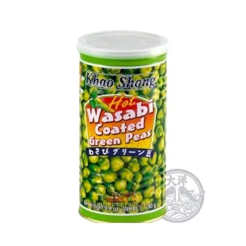 Grüne Erbsen mit Wasabi