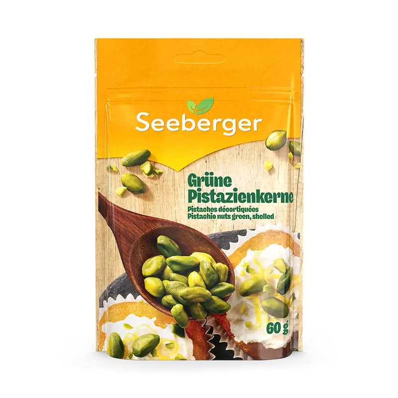Grüne Pistazienkerne
