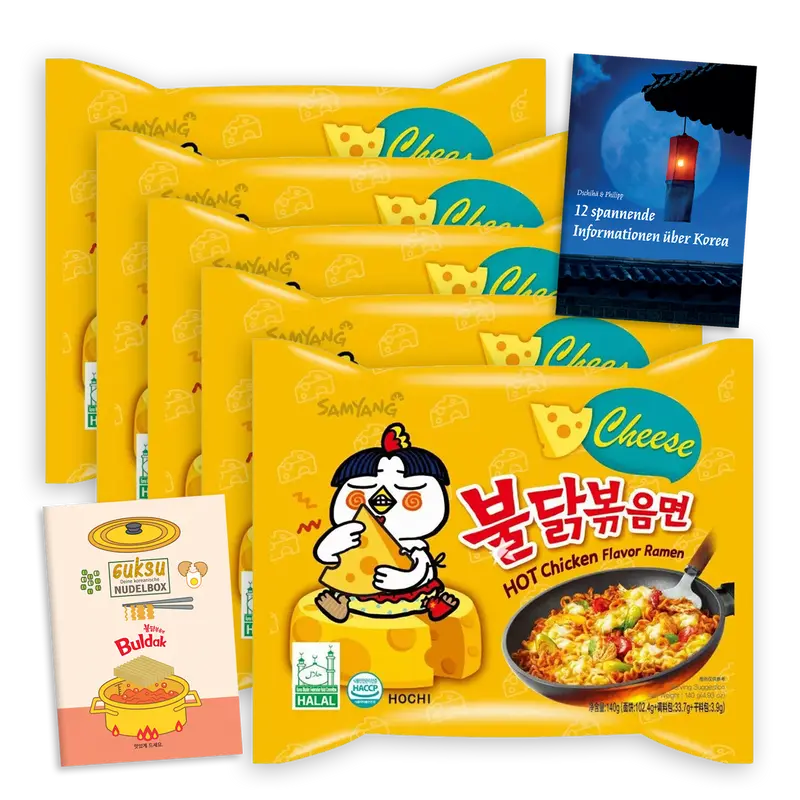 Guksu Buldak Instant-Nudeln Sets