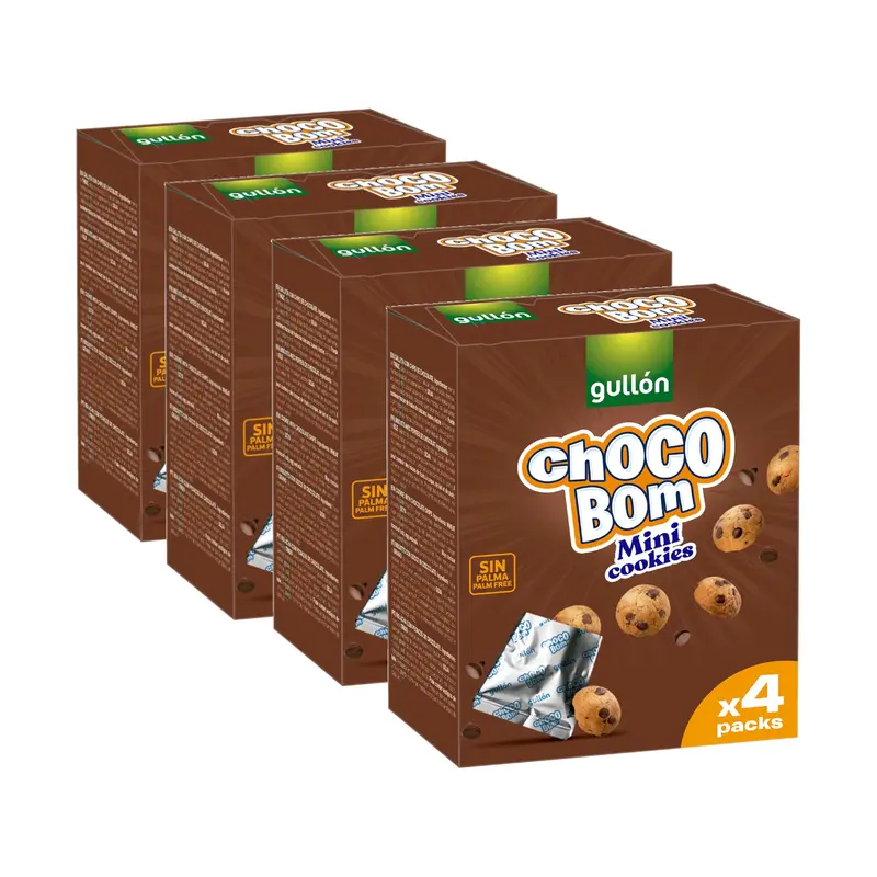 Gullón ChocoBom Mini Cookies 4 x 160g