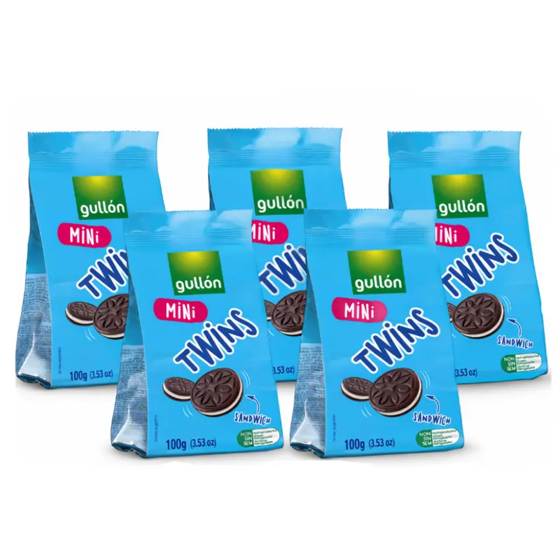 Gullon Mini Twins Sandwich-Cookies 5 x 100g