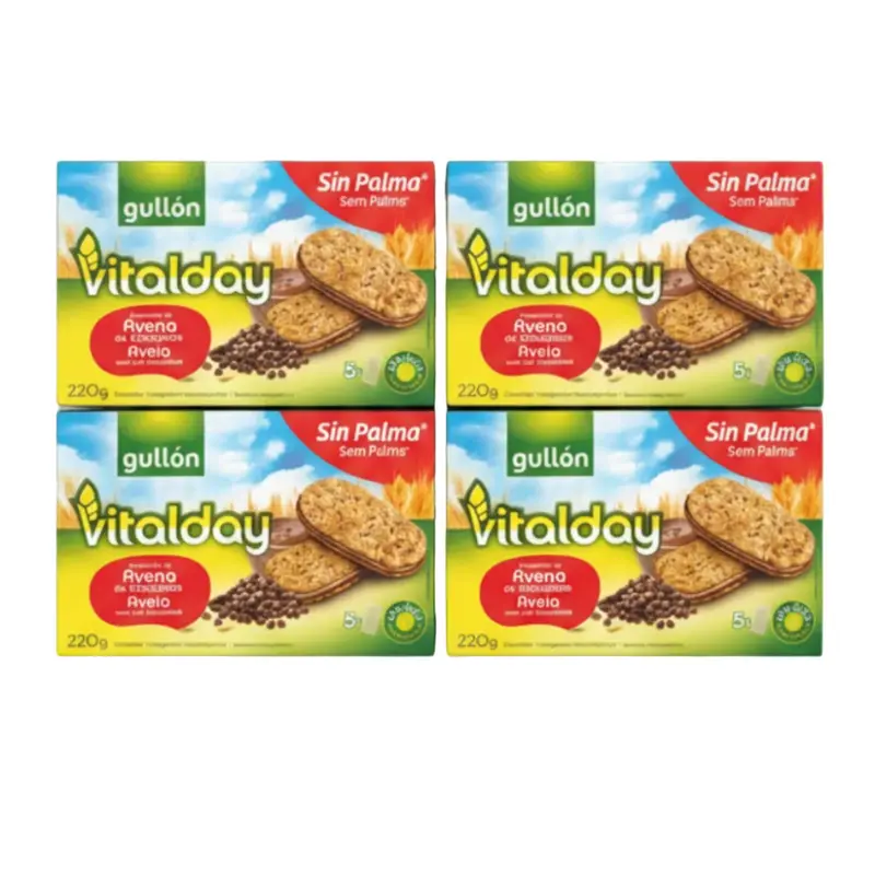 Gullon sandwich choco Vitalday 4 x 220g