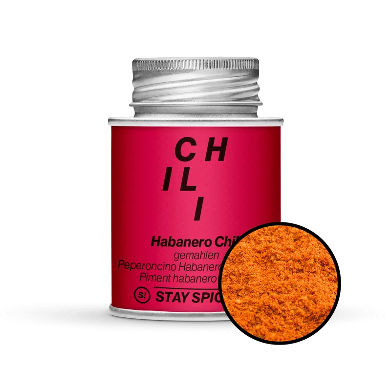 Habanero Chili orange gemahlen