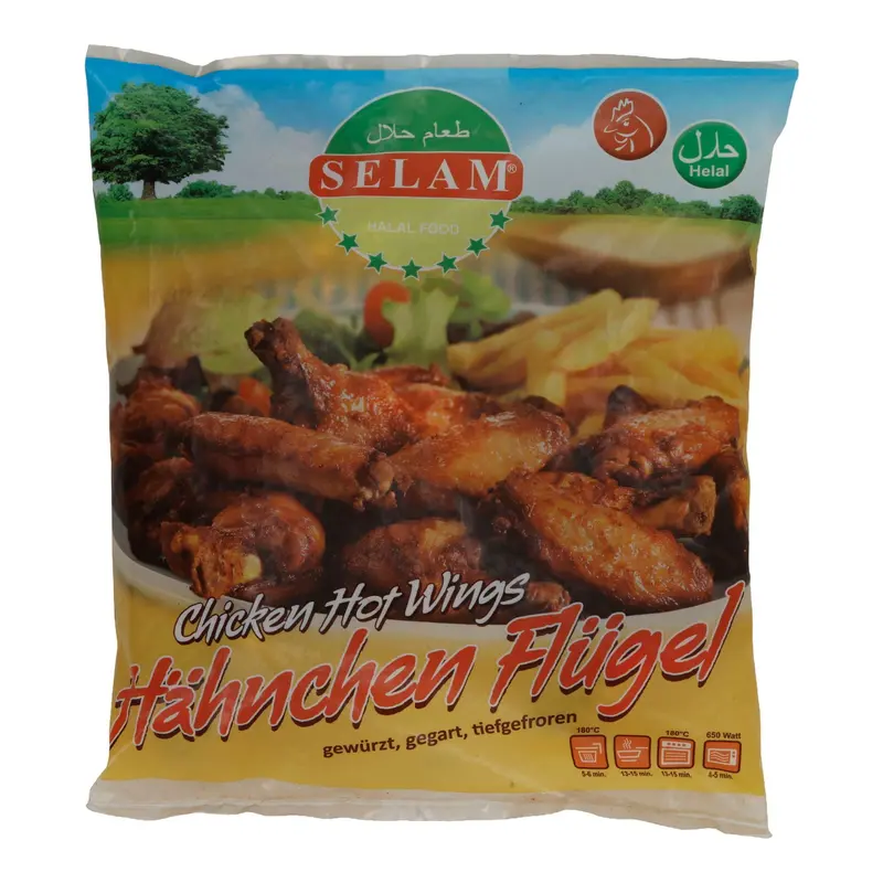 Hähnchen Selam | Chicken Hot Wings | Würzig, gegart & tiefgefroren | 600 g