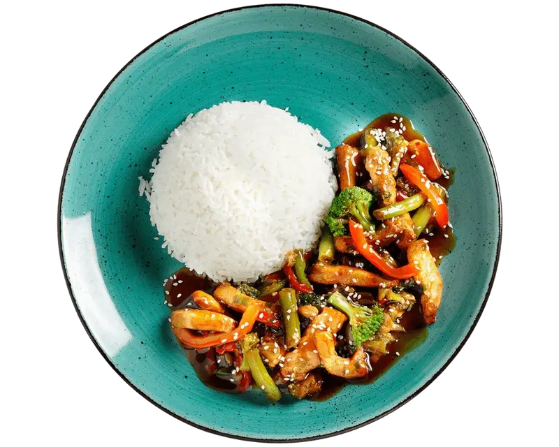 Hähnchen "Teriyaki Art"