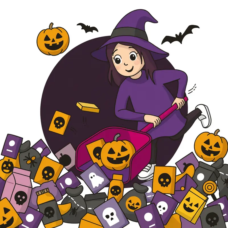 Halloween Überraschungsschaufel
