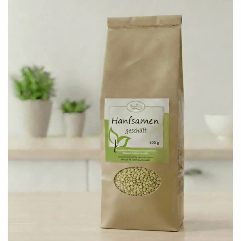 Hanfsamen geschält (500g)