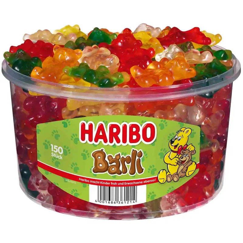 Haribo Baerli Runddose 150 Stück