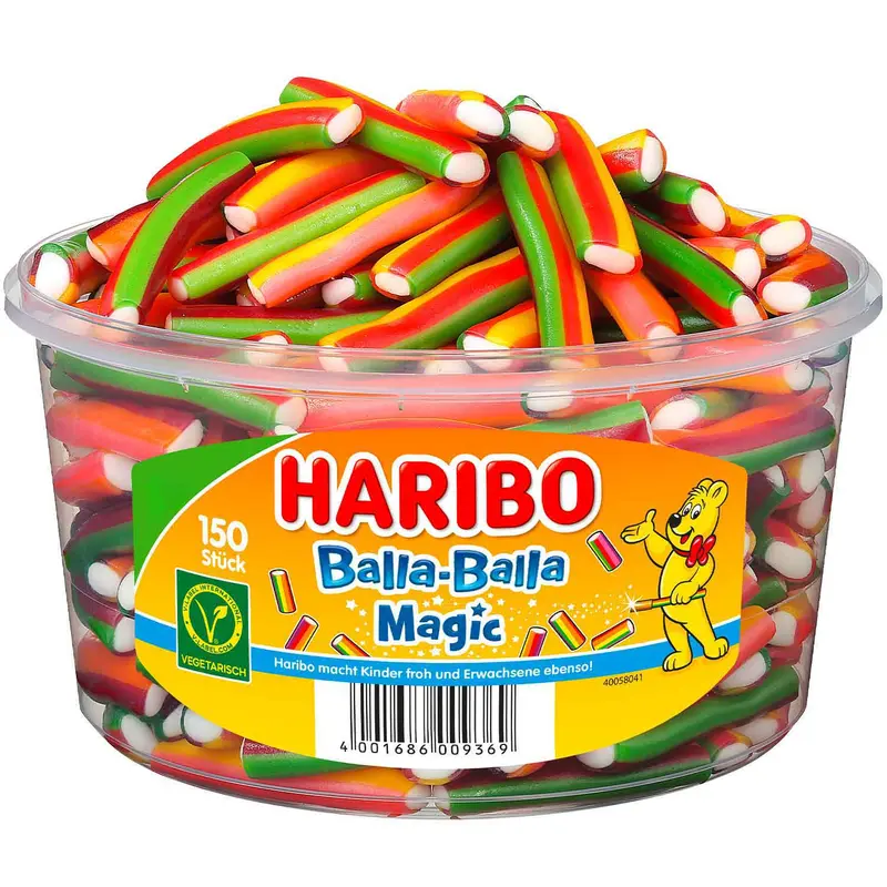 Haribo Balla-Balla Magic Fruchtgummi 150 Stk.