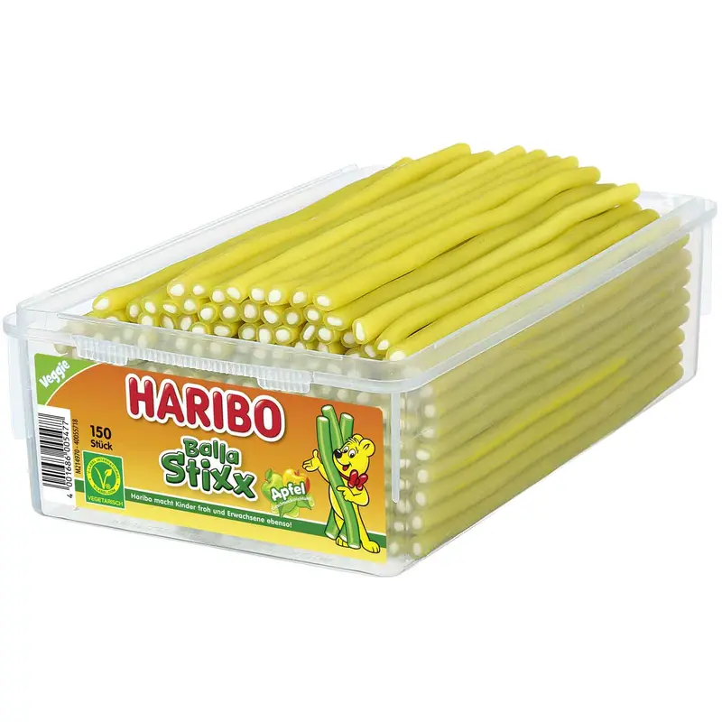 Haribo Balla Stixx Apfel 150 Stück