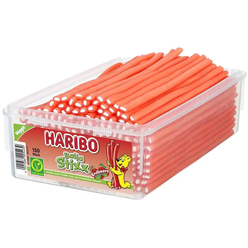 Haribo Balla Stixx Erdbeere Fruchtgummi 150 Stk.