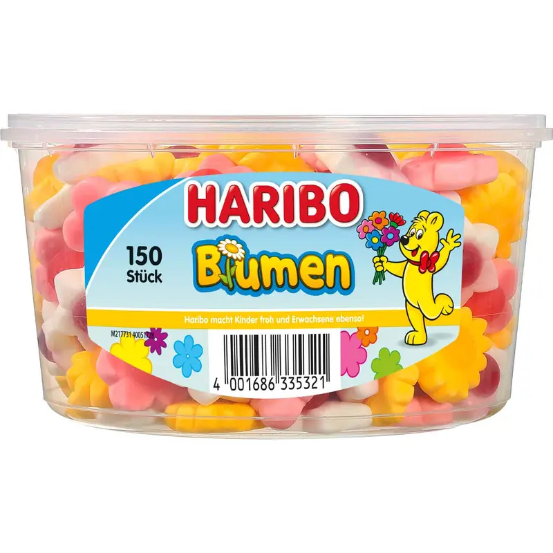 Haribo Blumen Fruchtgummi 150 Stk.
