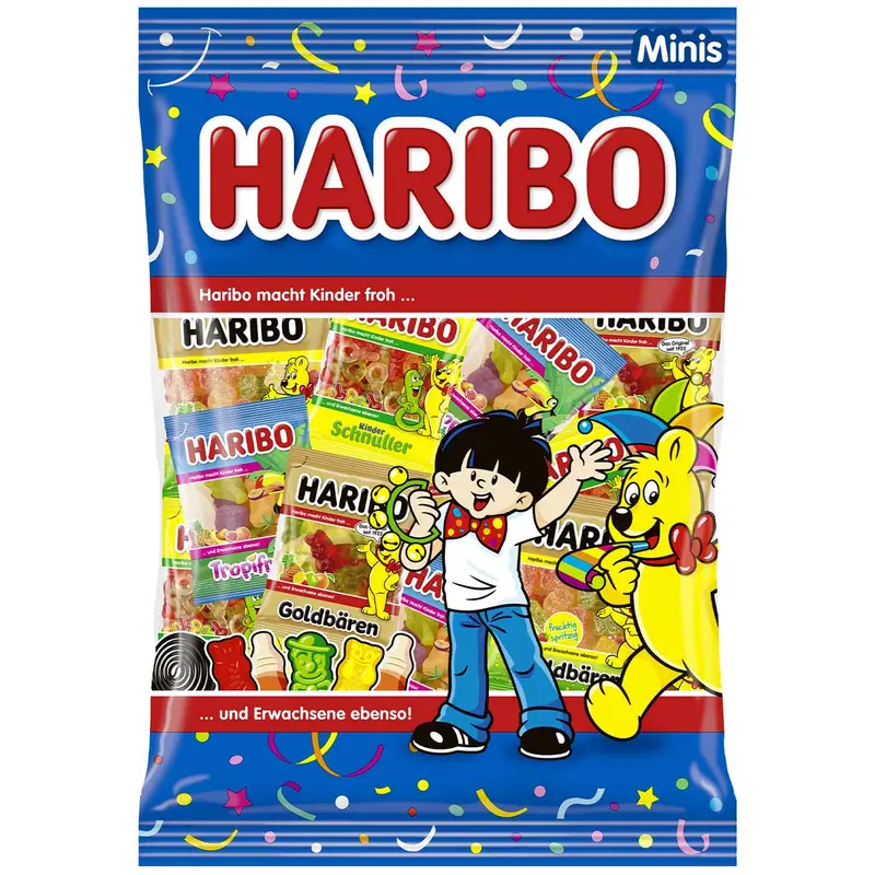 Haribo Karneval Minis Mix 100er 800g