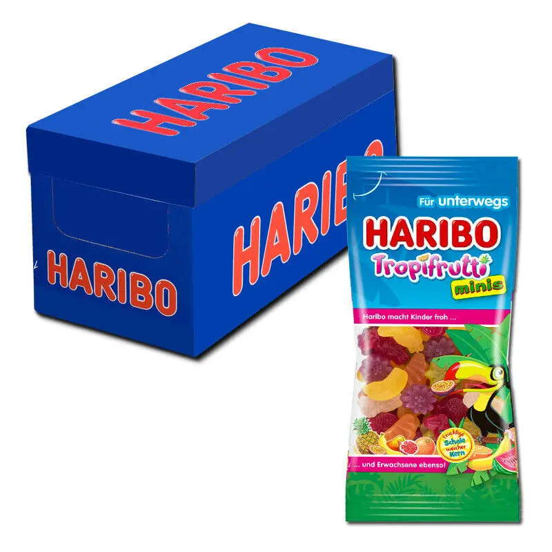 Haribo Tropifrutti Fruchtgummi Vorratsbox 14 x 75g