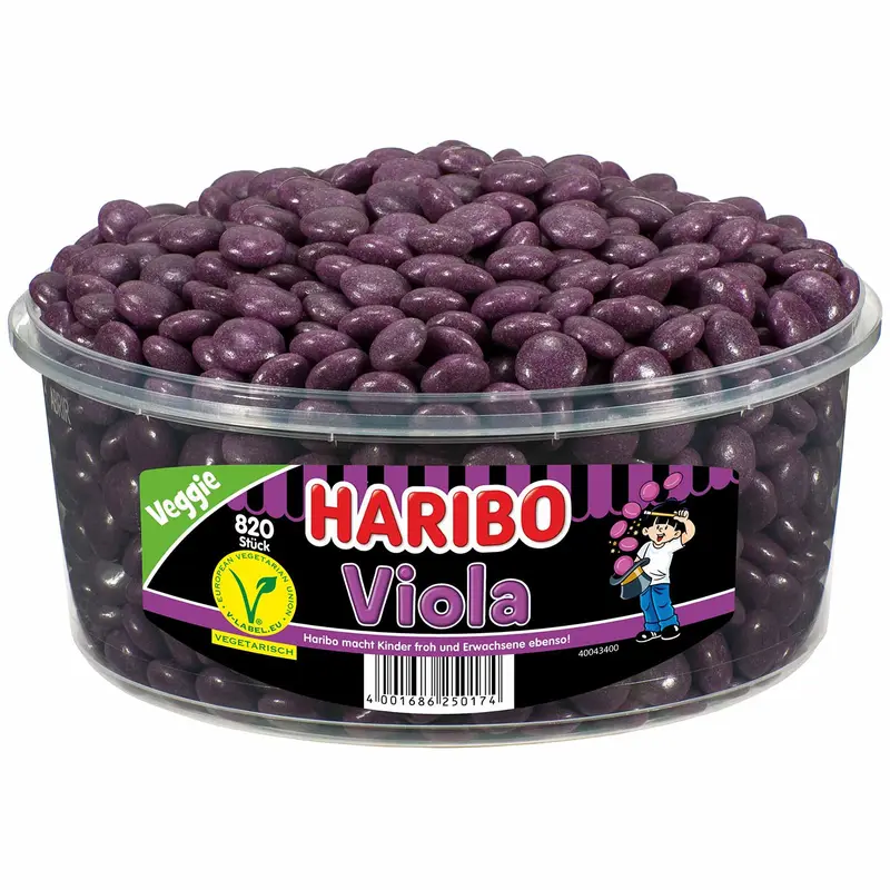 Haribo Viola Runddose 820 Stück