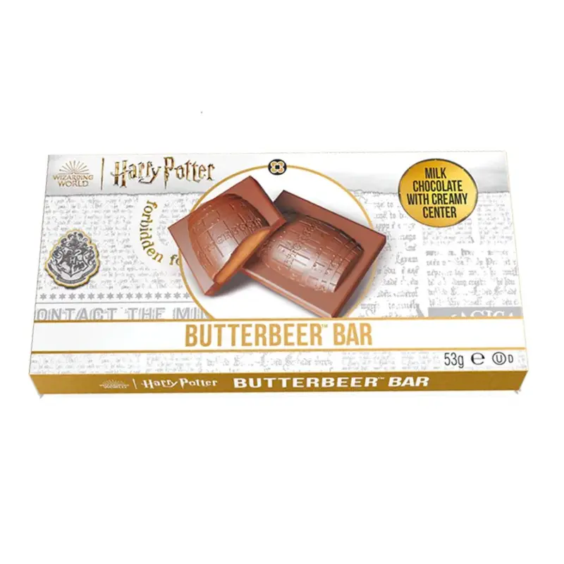 Harry Potter Butterbier-Schokoriegel, Schokoladenfass gefüllt mit Buttercreme 53g