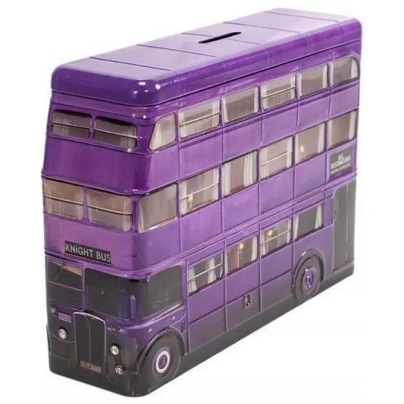 Harry Potter Knight Bus Tin With Chewy Candy, Spardose mit fruchtigen Gummisymbolen im Inneren, 112g