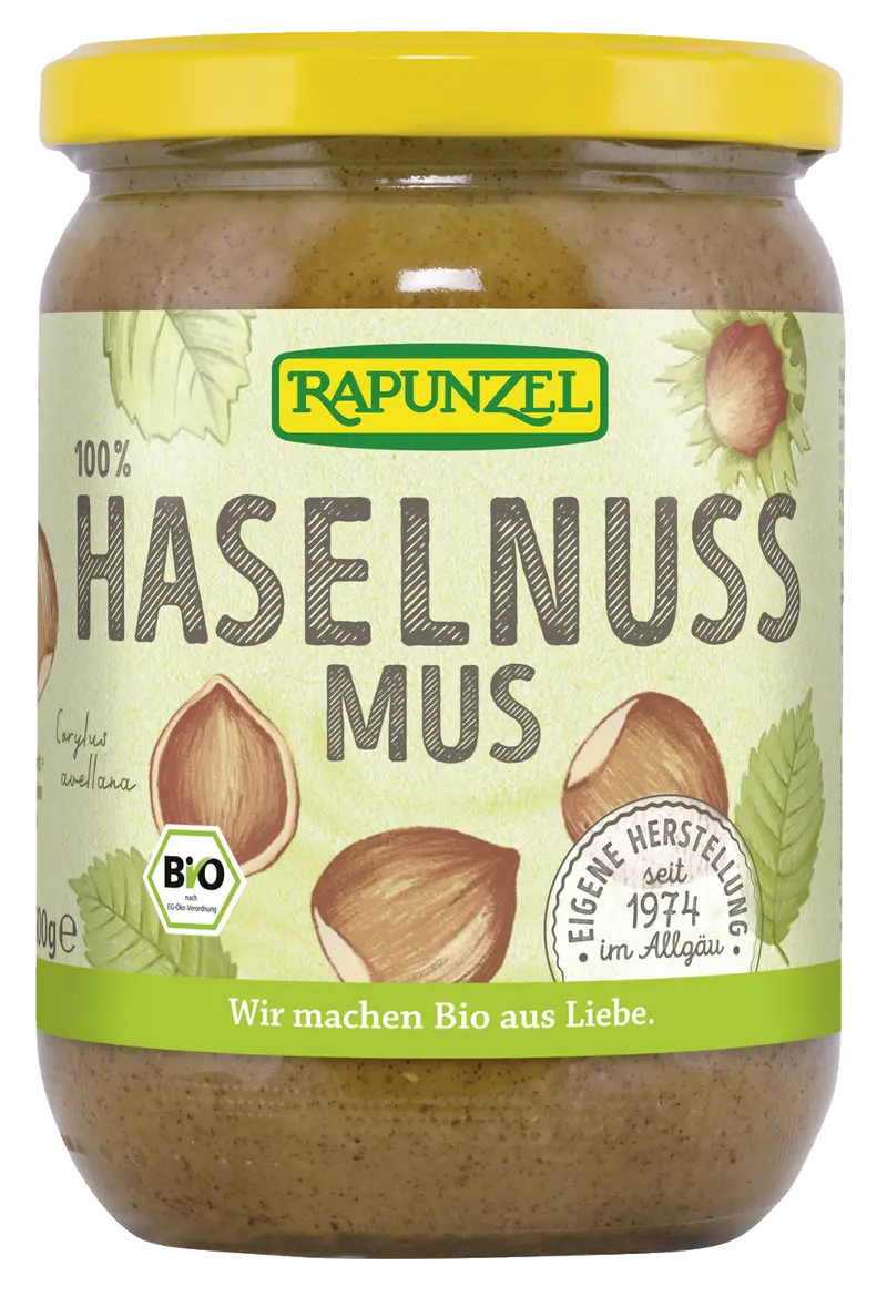 Haselnussmus bio (500g)