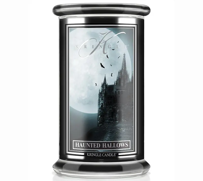 Haunted Hallows Kringle Candle Limited Edition Halloween (22 oz-Glas, 2-Docht)