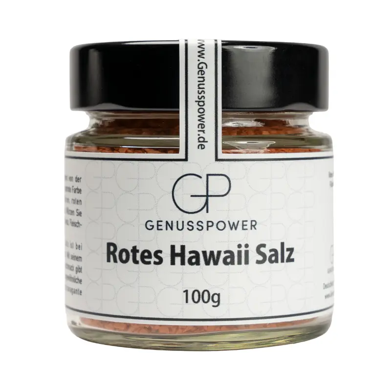 Hawaii Salz Rot - Edles Meersalz mit natürlicher roter Vulkanerde